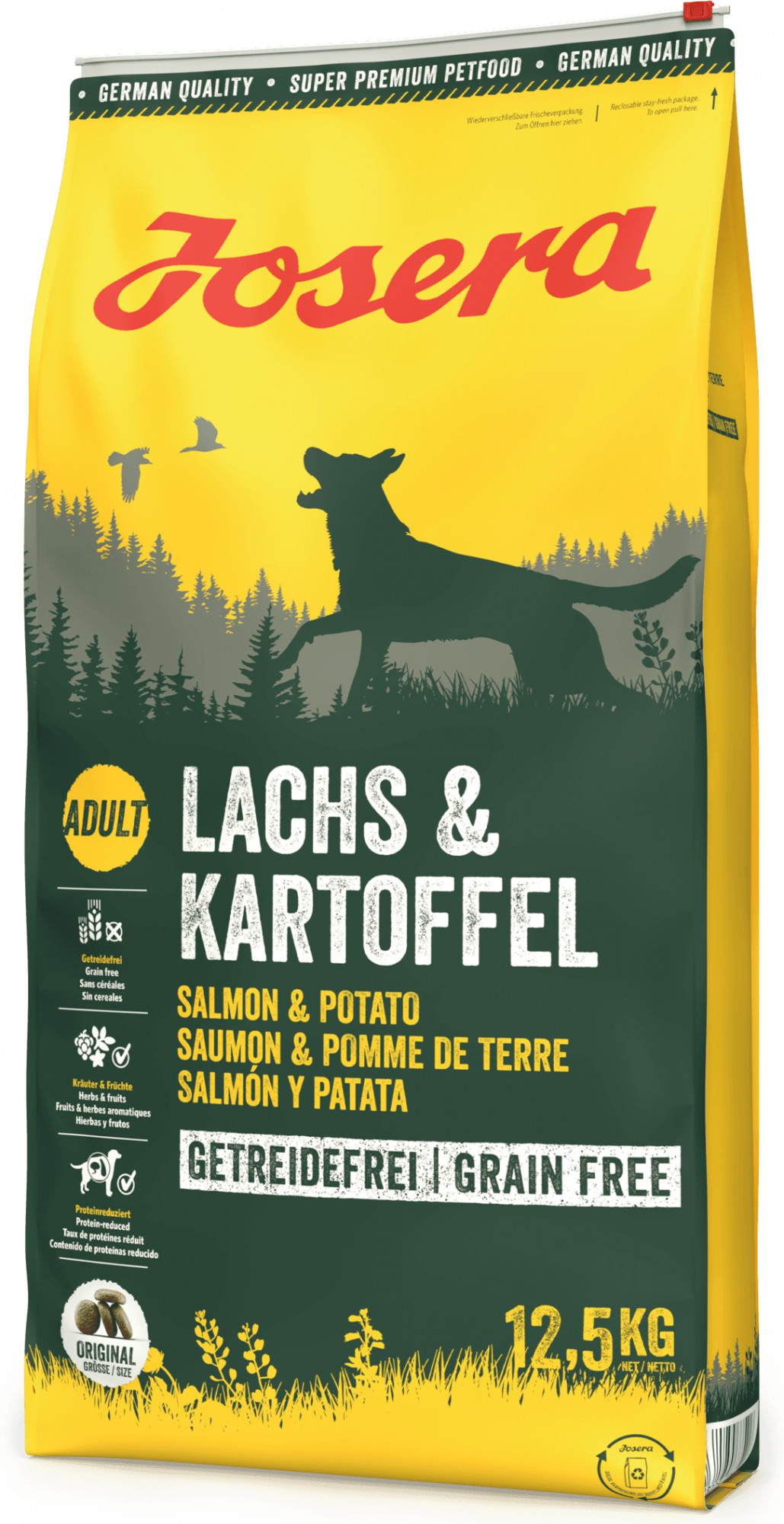 Josera Lachs & Kartoffel 12,5 кг (50012856) - зображення 1