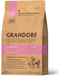   Grandorf Puppy Lamb & Turkey 3 кг (5407007850860)