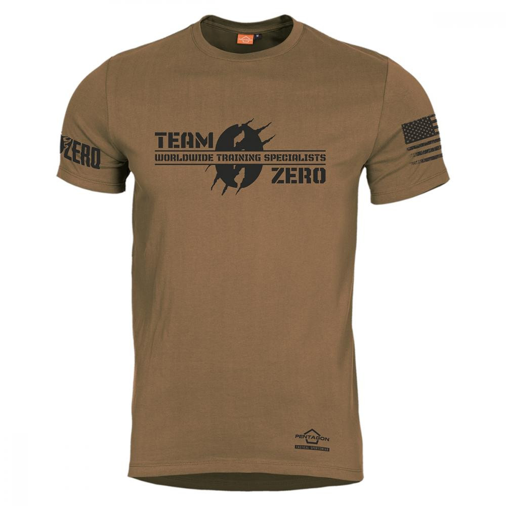 Pentagon Футболка T-Shirt  Ageron "Zero Edition" – Coyote XXL - зображення 1