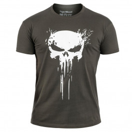   TigerWood Футболка T-shirt  Punisher - Khaki S