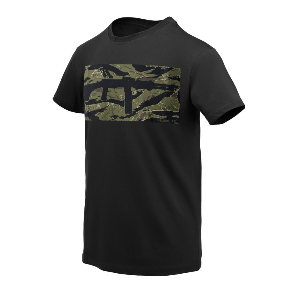 Helikon-Tex Футболка T-Shirt  RPD - Black/Tiger Stripe S - зображення 1