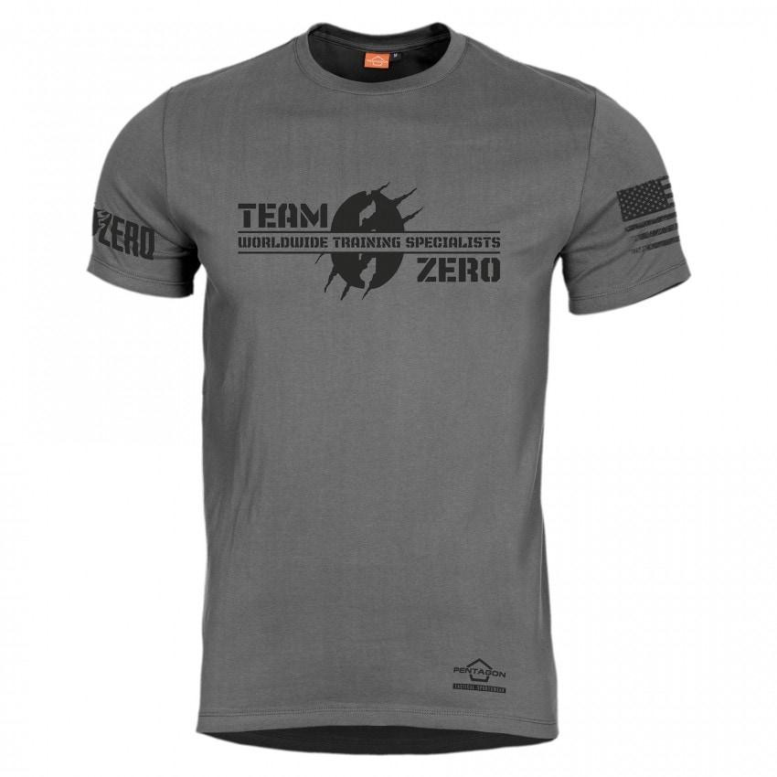 Pentagon Футболка T-shirt  Ageron Zero Edition - Wolf Grey S - зображення 1
