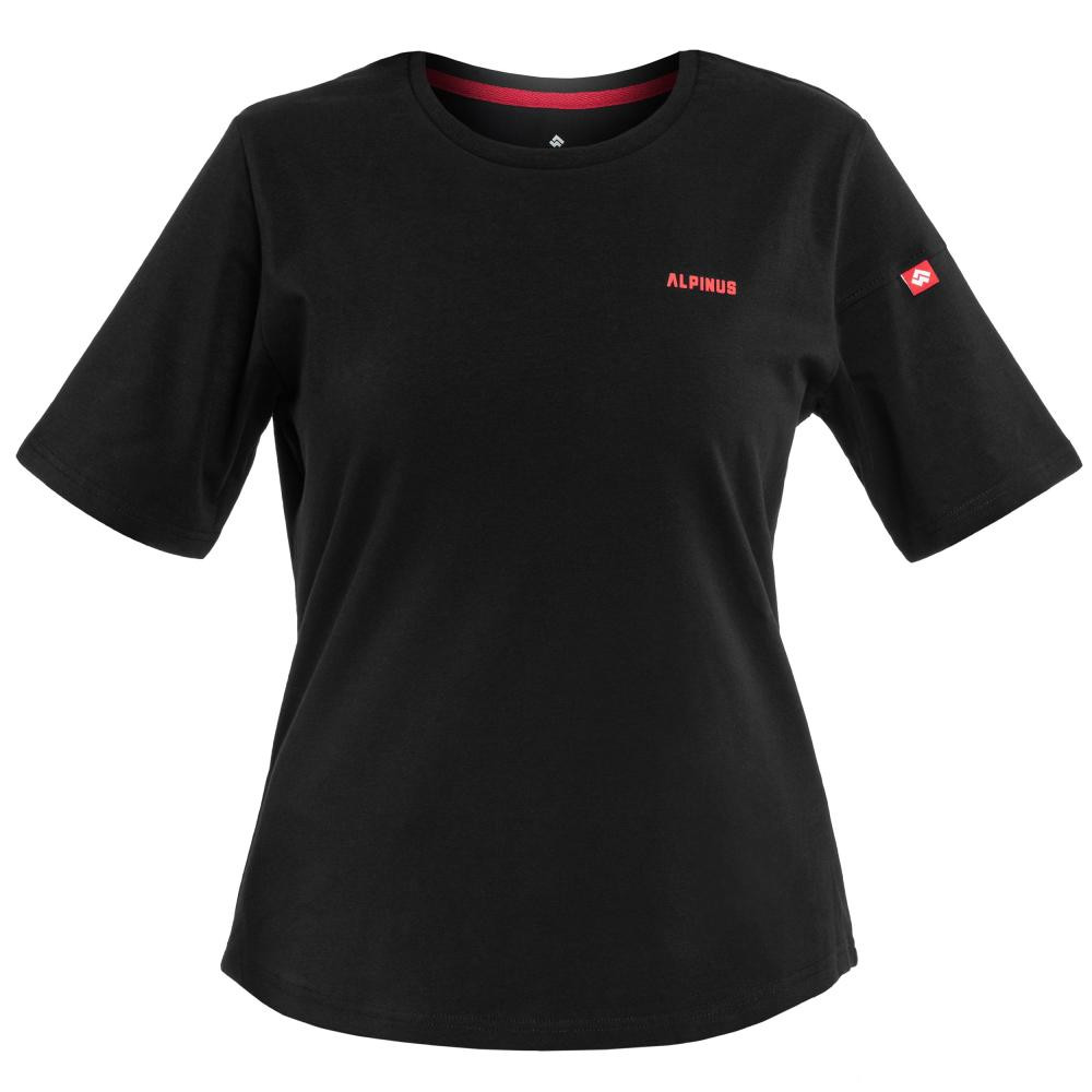 Alpinus Футболка T-shirt жіноча  Tulamba - Black XS - зображення 1