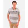 U.S. Polo Assn Поло довге чоловіче  11C040-1O00A(HEATHER GRAY) XXL Сіре - зображення 1