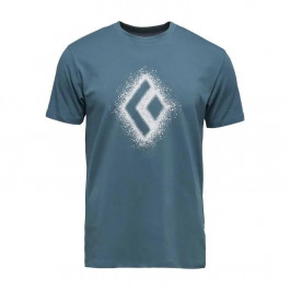   Black Diamond Футболка  M Chalked Up 2.0 SS Tee Creek Blue M (1033-BD 7524074064MED1)