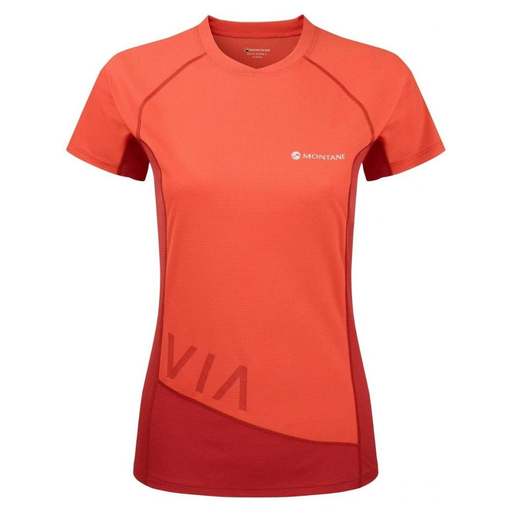 Montane Футболка  Female Katla T-Shirt Paprika XS (1004-FKTSHPAPA12) - зображення 1