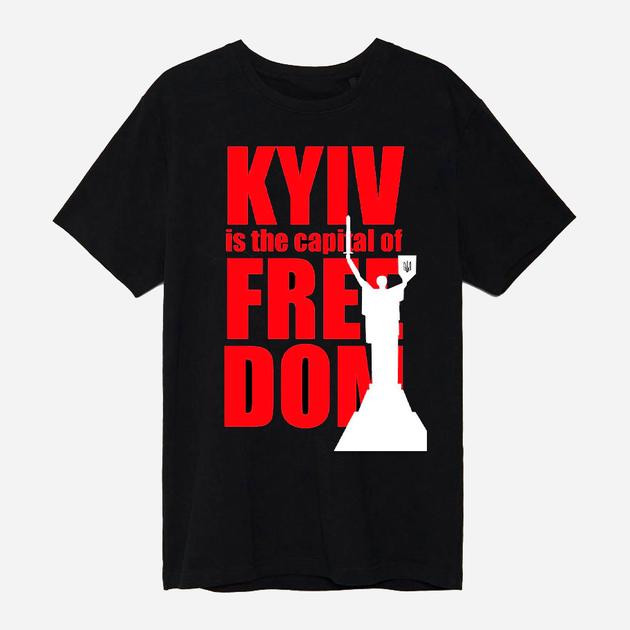 Love&Live Футболка жіноча  Kyiv (red) LLP01500 XXL Чорна (LL2000000335667) - зображення 1