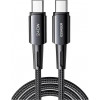 Essager Sunset 240W Fast Charging Cable Type-C to Type-C 1м Dark Gray (EXCTT3-CG0G-P) - зображення 1