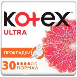 Kotex Прокладки гигиенические  Ultra Normal Quadro 30 шт.