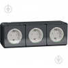 Schneider Electric Mureva Styl с заземлением и шторками IP55 черный (MUR36038) - зображення 1