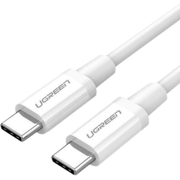 UGREEN US264 USB Type-C to USB Type-C PD QC4.0 60W 0.5m White (60517) - зображення 1