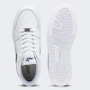 PUMA Мужские кеды низкие  Caven 2.0 Vtg 39233203 41 (7.5UK) 26.5 см  White- White- Black (4065454996220) - зображення 4