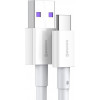 Baseus Superior Series Fast Charging Data Cable USB to Type-C 1m White (CATYS-02) - зображення 2