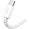 Baseus Superior Series Fast Charging Data Cable USB to Type-C 1m White (CATYS-02) - зображення 4