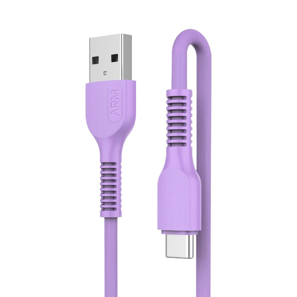 ArmorStandart AR88 USB to Type-C 1m Purple (ARM60007) - зображення 1