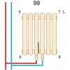 Betatherm Blende 394x1400x45 Ral 7024M (B2V 1140/07 7024M 99) - зображення 2