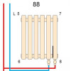 Betatherm Quantum 1205x500x79 Ral 9016M (BQ 2050/30 9016M 88) - зображення 3