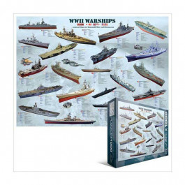 EuroGraphics Корабли 2-й Мровой войны 1000 элементов (6000-0133)