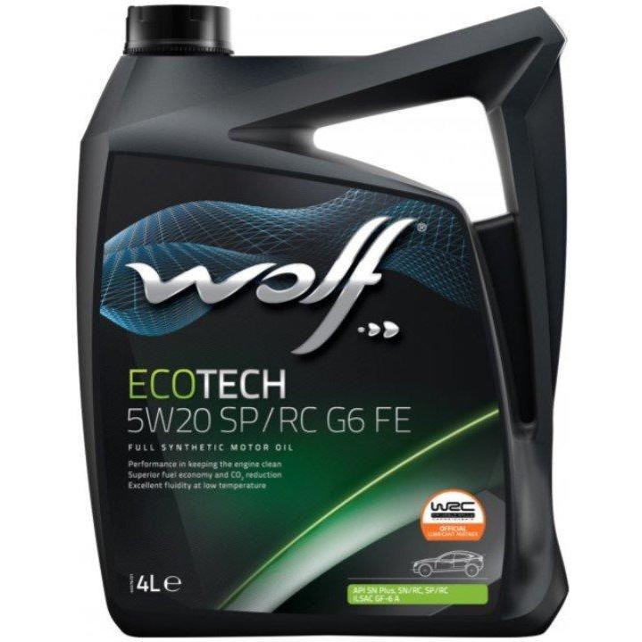 Wolf Oil ECOTECH 5W20 SP/RC D1-3 1050525 4л - зображення 1