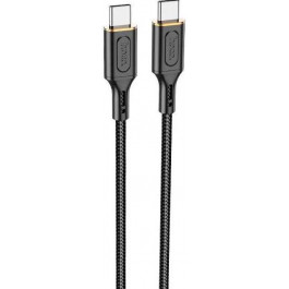   Hoco X95 Goldentop USB Type-C to USB Type-C 60W 1m Black (6931474794475)