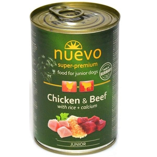 Nuevo Junior Chicken & Beef 400 г (4250231595097) - зображення 1