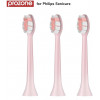 ProZone Premium-Diamond for Philips Medium Pink 3pcs - зображення 1