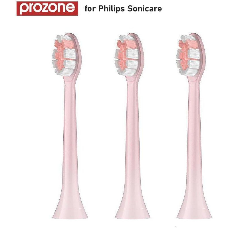 ProZone Premium-Diamond for Philips Medium Pink 3pcs - зображення 1