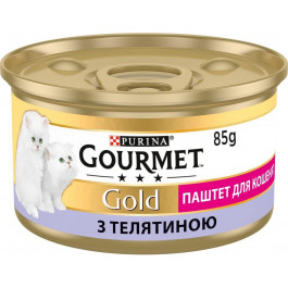 Gourmet Gold для кошенят Паштет з телятиною 85 г (7613036330596)