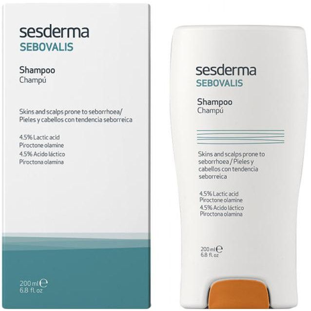 SeSDerma Шампунь для волос  Sebovalis против себореи 200 мл (8429979442413) - зображення 1