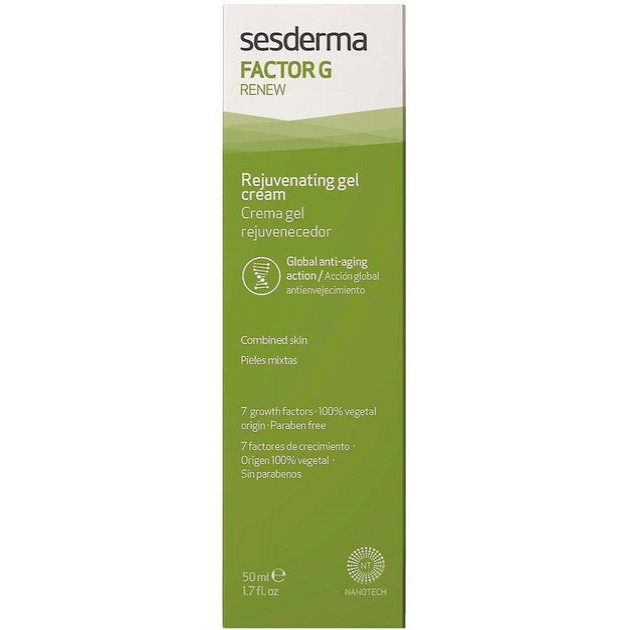 SeSDerma Factor G Renew Rejuvenating Gel Cream 50ml - зображення 1