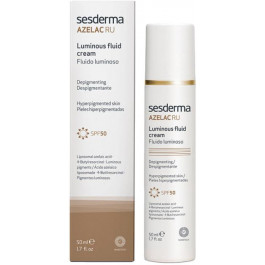   SeSDerma Освітлювальна емульсія для обличчя  Azelac Luminous Fluid Cream 50 мл (8429979432933)