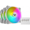 ASUS TUF Gaming TF120 ARGB Fan - Triple Fan Kit with ARGB Controller White (90DA0033-B09030) - зображення 1