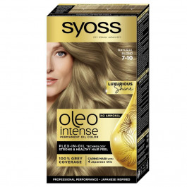   Syoss Oleo Intense 115 ml Краска для волос без аммиака 7-10 Натуральный светло-русый (8410436218214)