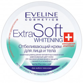 Eveline Крем для лица и тела  EXTRA SOFT WHITENING отбеливающий, 200мл (5907609329448)