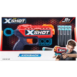 Zuru Швидкострільний бластер X-Shot Red Excel Kickback 8 патронів (36184R)