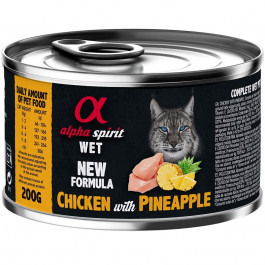 Alpha Spirit Chicken with Paineapple 200 г (as310363)