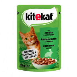   Kitekat з лососем в соусі, 85г (5900951307348)