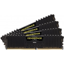 Corsair 64 GB (4x16GB) DDR4 2133 MHz Vengeance LPX (CMK64GX4M4A2133C13R)