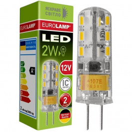 EUROLAMP LED G4 силикон 2W 4000K 12V (LED-G4-0240(12))