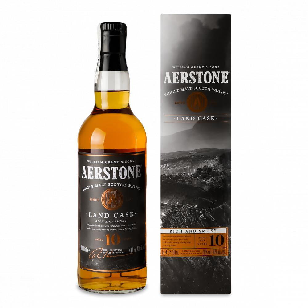 Aerstone Виски Land Cask 10 yo 0.7 л 40% (5010327415291) - зображення 1