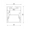 Kloodi Світильник підвісний  KD-KLP3540 1200 36W 4K BK - зображення 2