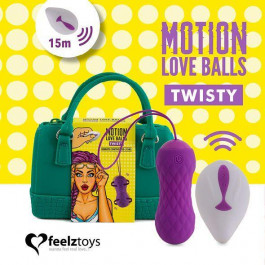 Feelztoys Motion Love Balls Twisty с пультом ДУ, 7 режимов (SO3853)