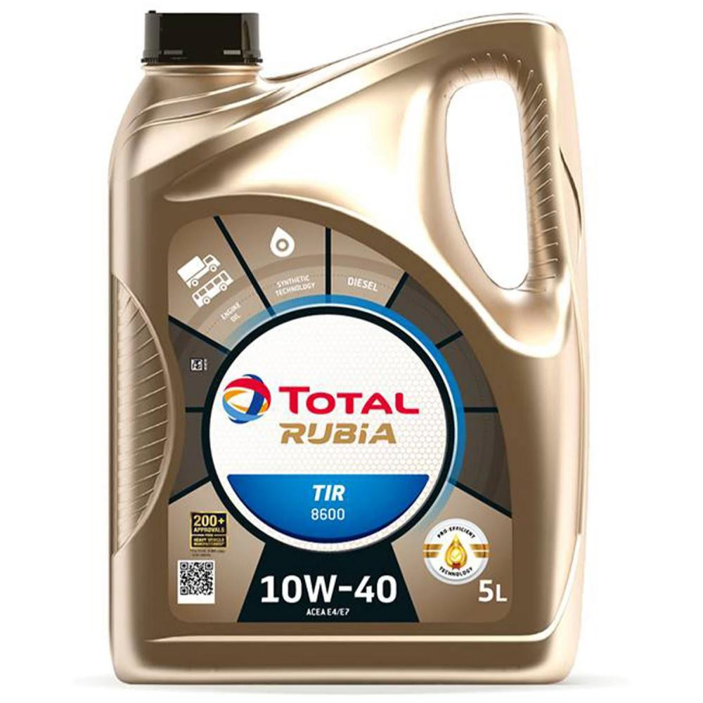 Total RUBIA TIR 8600 10W-40 5л - зображення 1