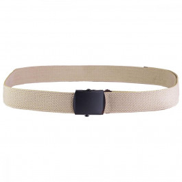   Mil-Tec Ремінь  Cotton Black Buckle - Khaki (13110204)