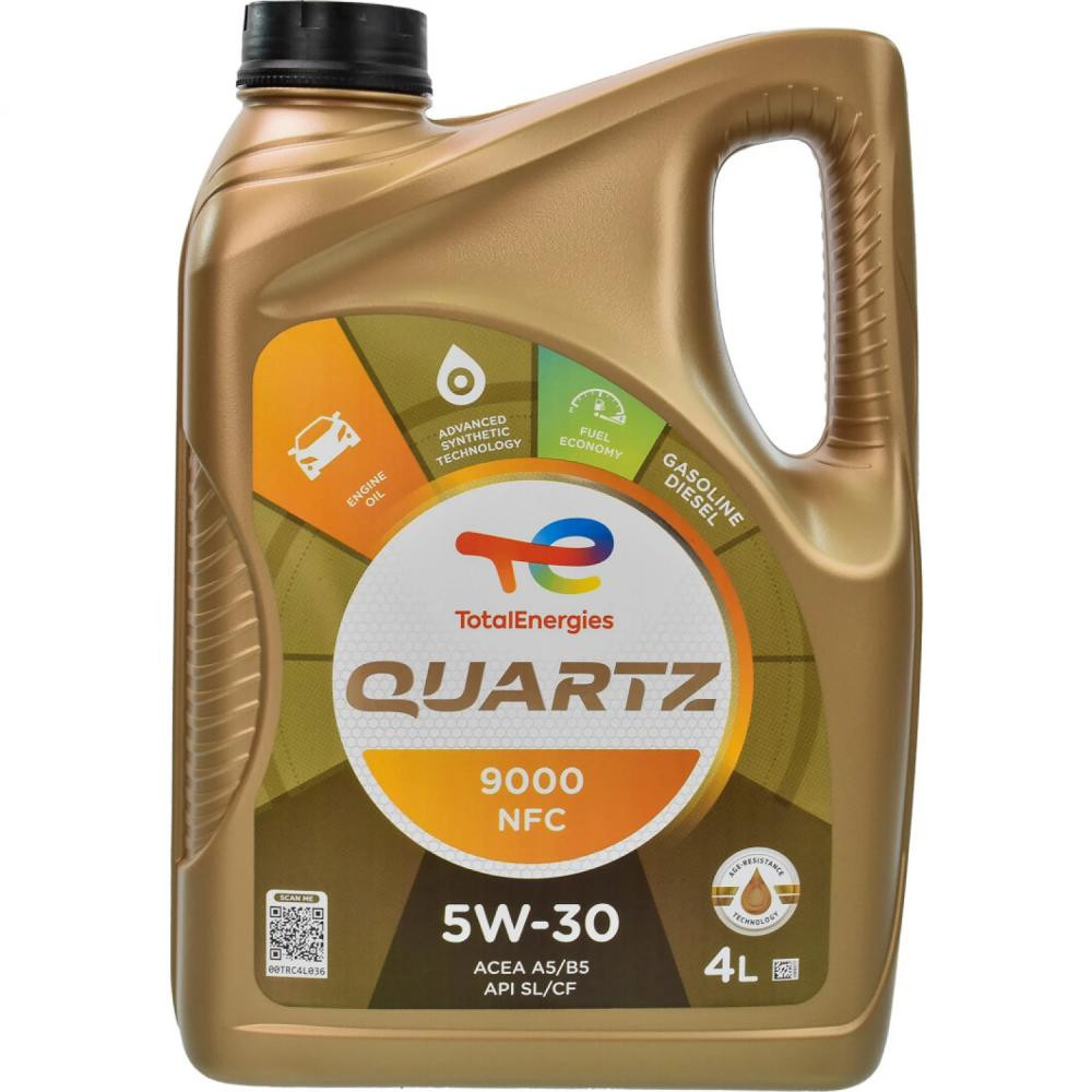 Total QUARTZ 9000 NFC 5W-30 4л - зображення 1