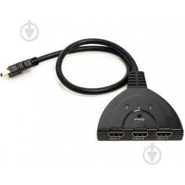   PowerPlant HDMI - 3xHDMI Black (CA912070)