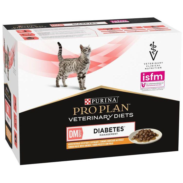 Pro Plan Veterinary Diets DM Diabetes Management Chicken 85 г (8445290093493) - зображення 1