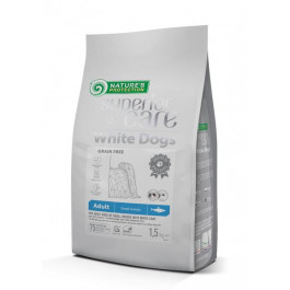   Nature's Protection Superior Care White Dogs Grain Free with Herring Adult Small Breeds 1.5 кг (NPSC47297)