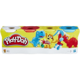   Hasbro Play-Doh PD Dinosaurs 4 баночки (B5517_B6508)