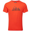 Mountain Equipment Футболка  Mountain Sun Mens Tee Cardinal Orange XL красный - зображення 1